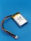 Аккумулятор 3.7v 370mAh 3pin 3 провода + разъем (фишка) коннектор 602033 Li-Pol универсальная аккумуляторная батарея 6x20x33 - фото 206140