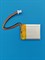 Аккумулятор 3.7v 300mAh 3pin 3 провода + разъем (фишка) коннектор 402530 Li-Pol универсальная аккумуляторная батарея 4x25x30 - фото 206317