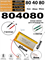 Аккумулятор 3.7v 3500mAh 2pin 804080 Li-Pol универсальная аккумуляторная батарея 8x40x80 2 провода - фото 206658
