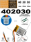 Аккумулятор 3.7v 200mAh 3pin 3 провода + разъем (фишка) коннектор 402030 Li-Pol универсальная аккумуляторная батарея 4x20x30 - фото 206883