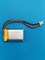 Аккумулятор 3.7v 300mAh 3pin 3 провода + разъем (фишка) коннектор 602030 Li-Pol универсальная аккумуляторная батарея 6x20x30 - фото 206910
