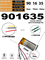 Аккумулятор 3.7v 470mAh 3pin 3 провода 901635 Li-Pol универсальная аккумуляторная батарея 9x16х35 - фото 207029