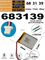 Аккумулятор 3.7v 800mAh 3pin 3 провода + разъем (фишка) коннектор 683139 Li-Pol универсальная аккумуляторная батарея 6.8x31x39 - фото 207030