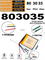 Аккумулятор 3.7v 800mAh 3pin 3 провода 803035 Li-Pol универсальная аккумуляторная батарея 8x30х35 - фото 207098