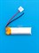 Аккумулятор 3.7v 200mAh 2pin 501240 Li-Pol универсальная аккумуляторная батарея 5x12x40 2 провода - фото 207184