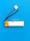 Аккумулятор для видеорегистратора 3.7v 90mAh 2pin 2 провода (плата версия v2) (батарея на видеорегистратор универсальная) - фото 207199