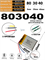 Аккумулятор 3.7v 950mAh 3pin 3 провода 803040 Li-Pol универсальная аккумуляторная батарея 8x30х40 - фото 207845
