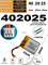 Аккумулятор 3.7v 180mAh 3pin 3 провода + разъем (фишка) коннектор 402025 Li-Pol универсальная аккумуляторная батарея 4x20x25 - фото 207848
