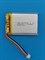 Аккумулятор универсальный литий полимерный li-pol 3.7v вольт 3pin 3 провода с платой + коннектор (разъем фишка) 680mAh 603040 размеры батареи 6х30х40 - фото 208057
