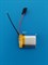 Аккумулятор 3.7v 450mAh 2pin 2 провода 102025 Li-Pol универсальная аккумуляторная батарея 10х20x25 - фото 209184