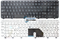 Клавиатура для ноутбука HP Pavilion dv6-6029sr черная - фото 61022